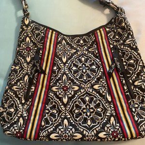 Vera Bradley Retired Barcelona Print Purse